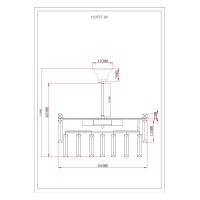 Люстра подвесная Moderli V10737-6P Crystal