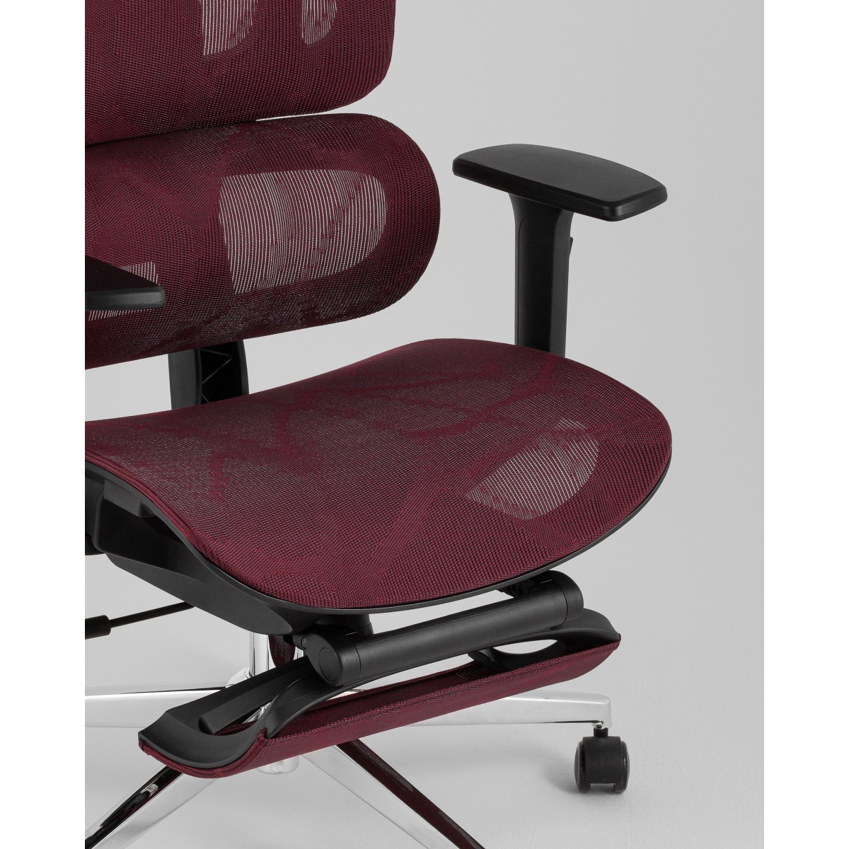 Кресло офисное TopChairs Nimbus бордовый