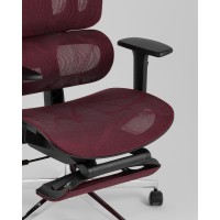 Кресло офисное TopChairs Nimbus бордовый