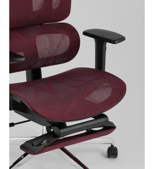 Кресло офисное TopChairs Nimbus бордовый