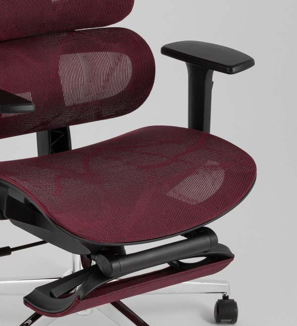 Кресло офисное TopChairs Nimbus бордовый