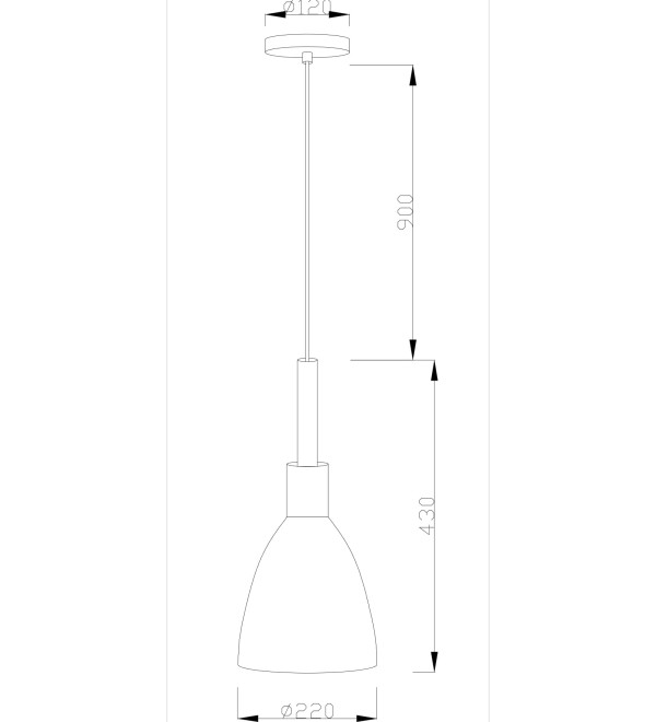 Подвесной светильник Moderli V1282-1P Toni