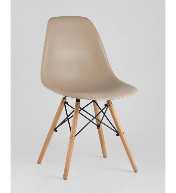 Стул Eames DSW бежевый