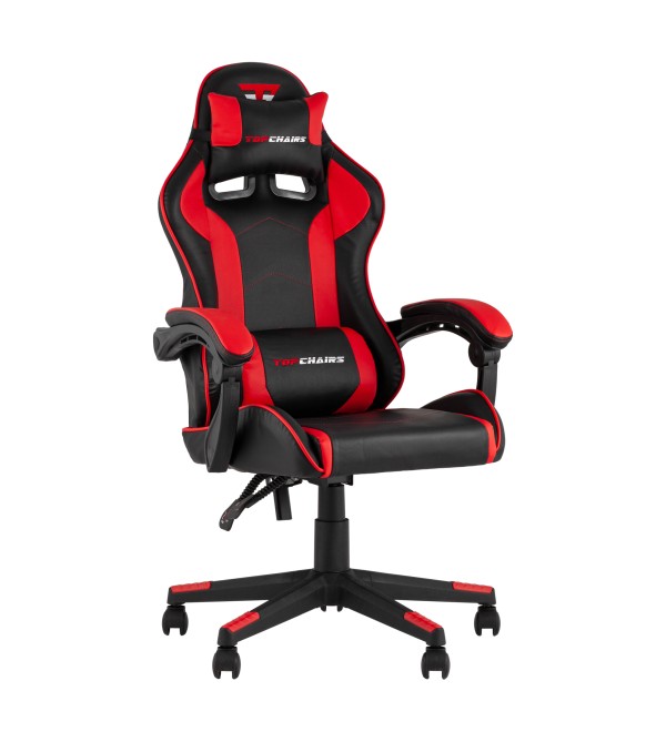 Кресло спортивное TopChairs Shadow черно-красный