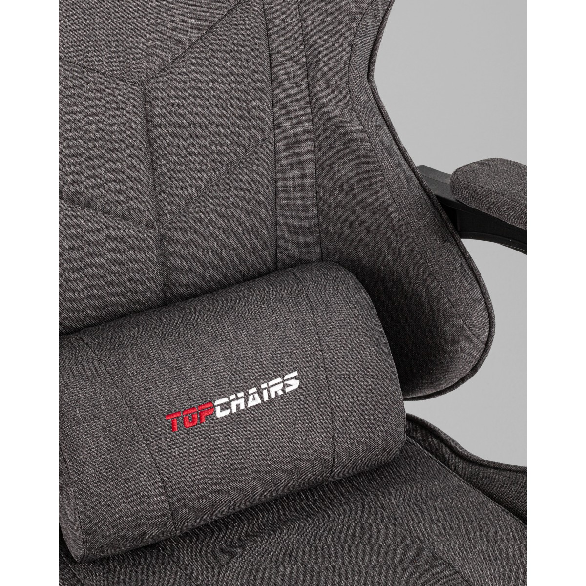 Кресло спортивное TopChairs MG-7036 ткань серый