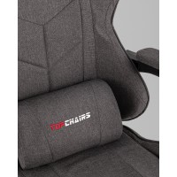 Кресло спортивное TopChairs MG-7036 ткань серый
