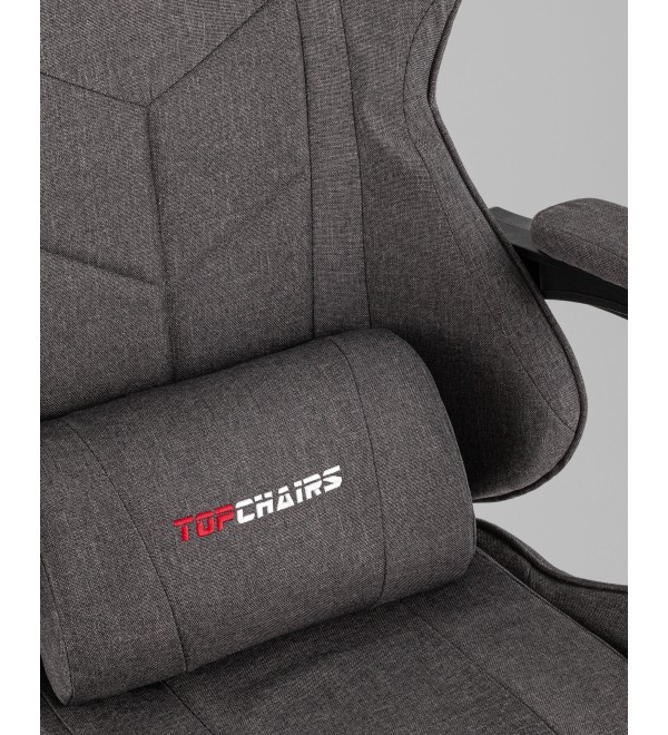 Кресло спортивное TopChairs MG-7036 ткань серый