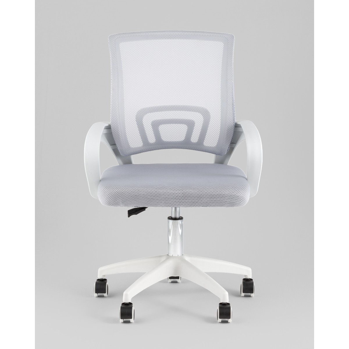 Кресло офисное TopChairs Simple SN серый пластик белый