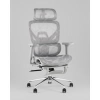 Кресло офисное TopChairs Vertus серая сетка
