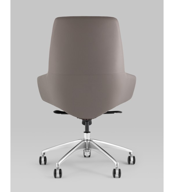 Кресло офисное TopChairs Bow серый