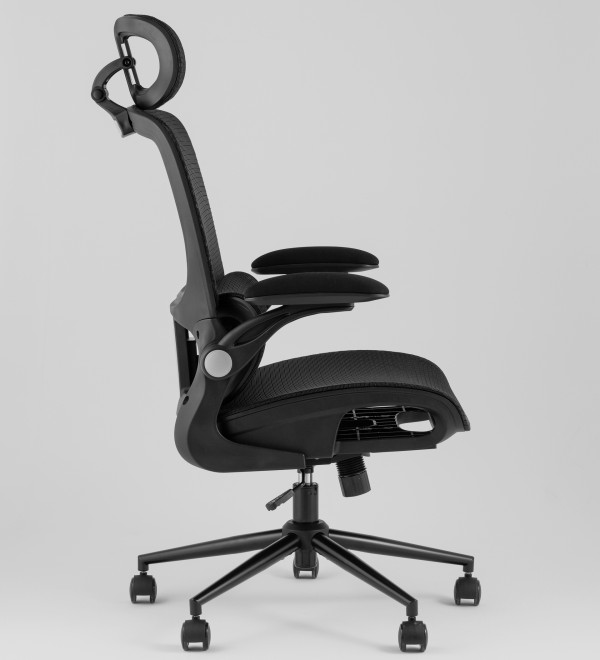 Кресло офисное TopChairs Tactus черная сетка