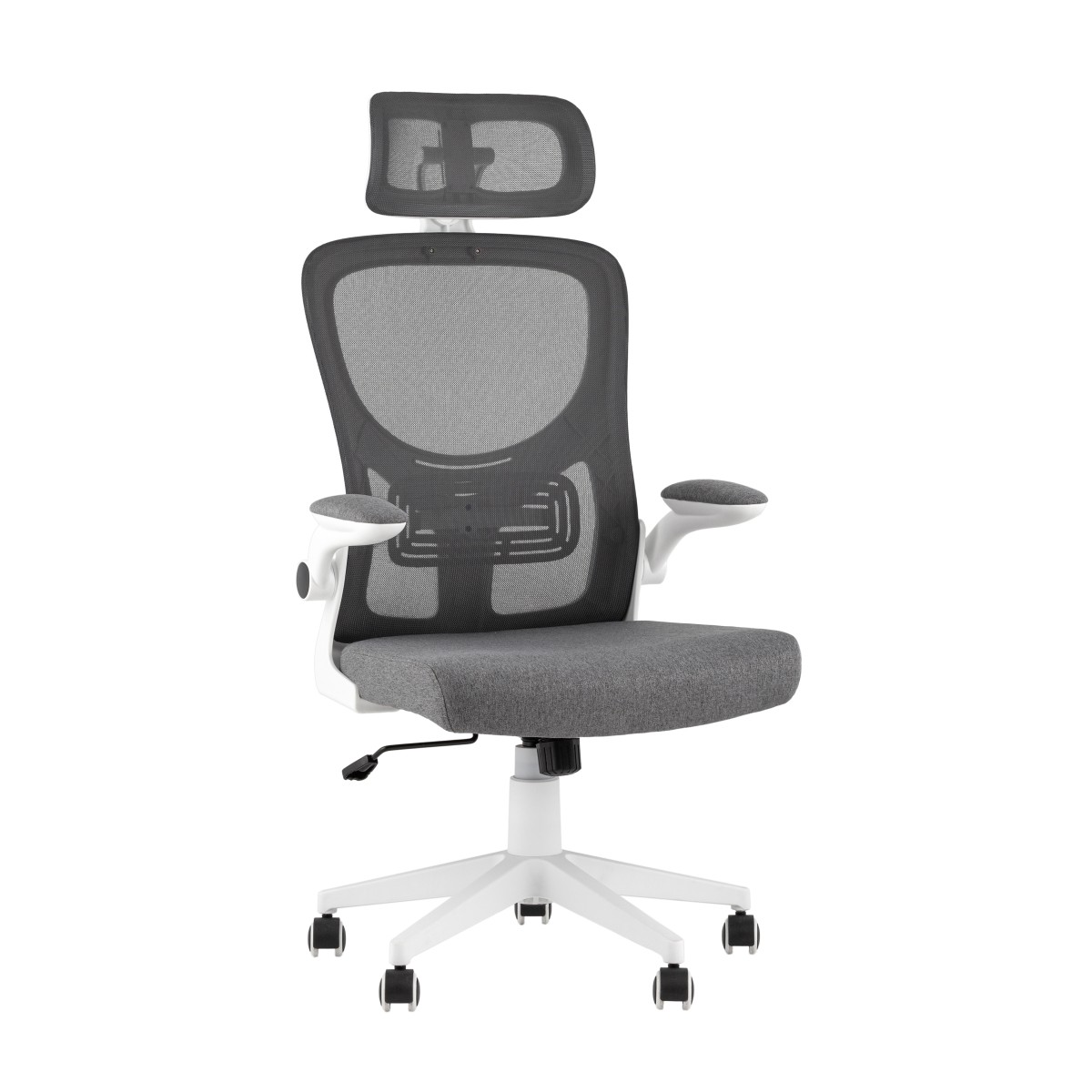 Кресло офисное TopChairs Airone серый ткань