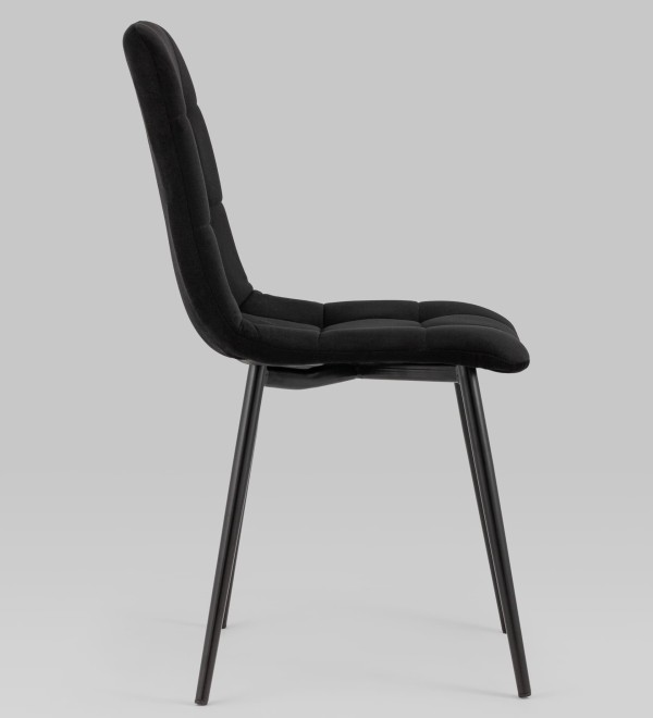 Стул Oliver велюр черный