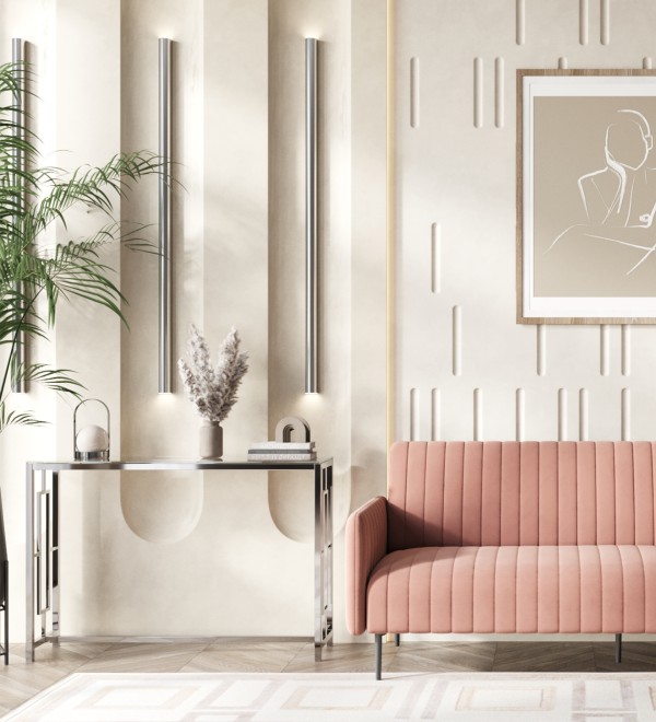 Консоль БРУКЛИН 115*30 серебро