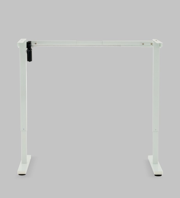 Подстолье для стола с электроприводом и регулировкой высоты, 1 мотор, память 3 уровня высоты, белый