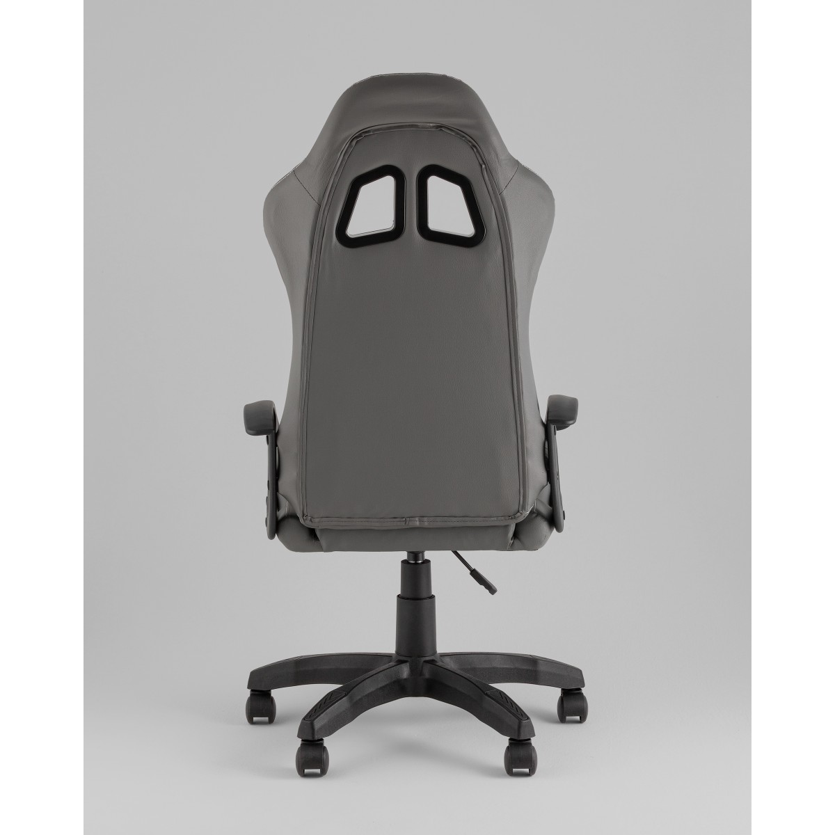 Кресло спортивное TopChairs Wyvern серо-черный