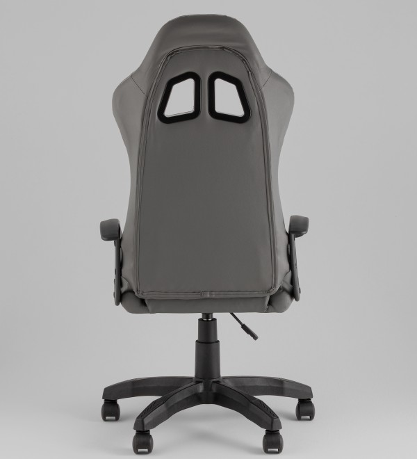 Кресло спортивное TopChairs Wyvern серо-черный
