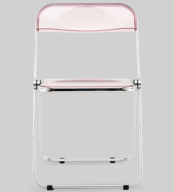 Стул Fold Pink складной розовый