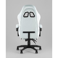 Кресло спортивное TopChairs MG-7019 велюр светло-голубой