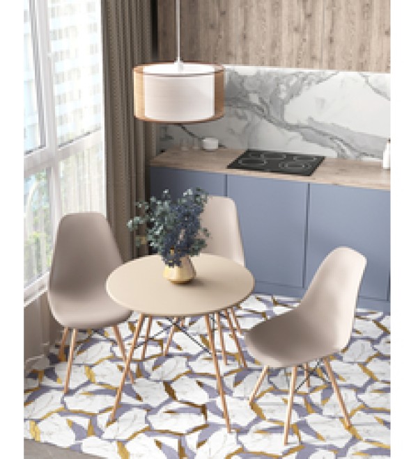 Стул Eames DSW бежевый