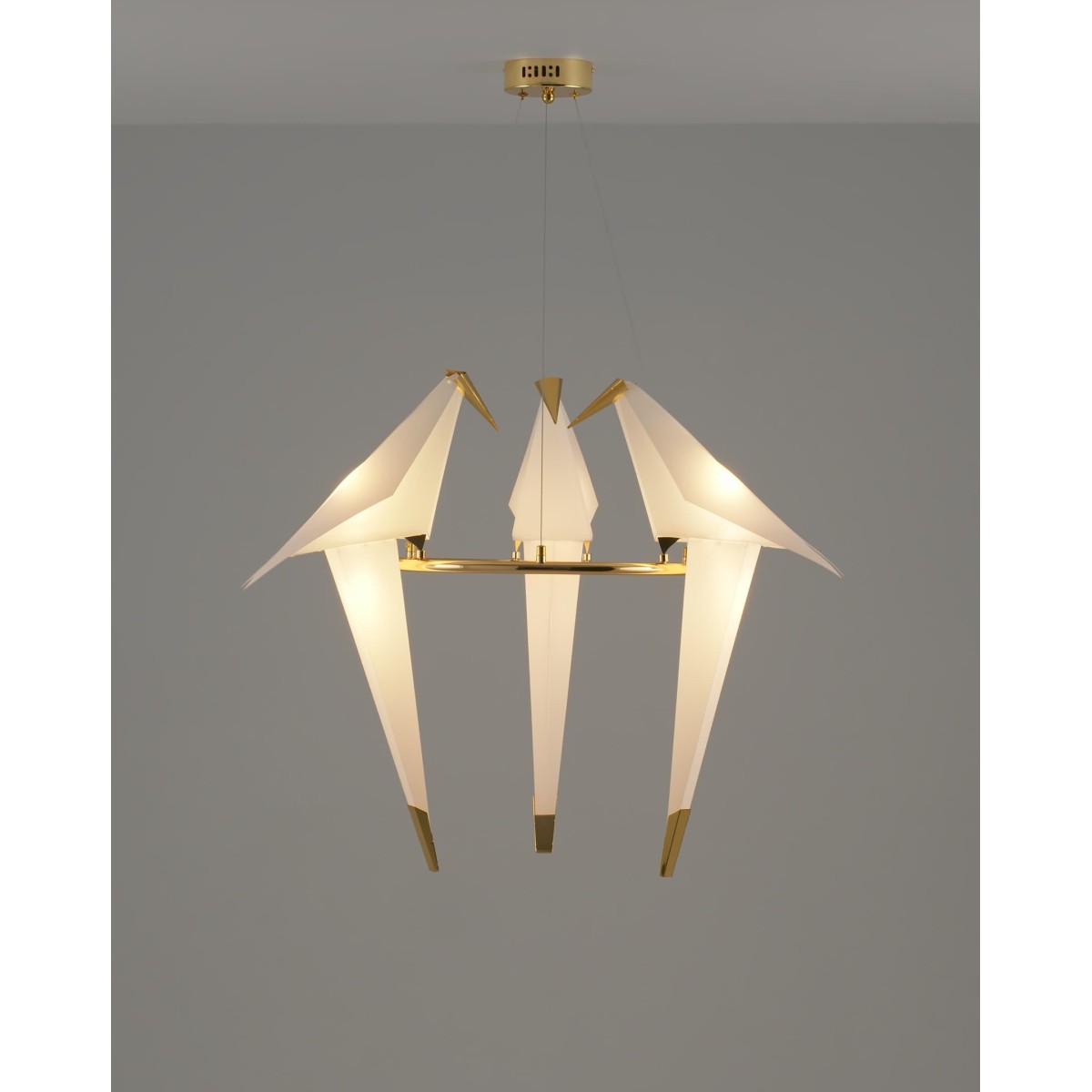 Подвесной светодиодный светильник Moderli V3071-3PL origami Birds 3*LED*6W