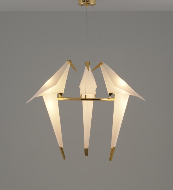 Подвесной светодиодный светильник Moderli V3071-3PL origami Birds 3*LED*6W