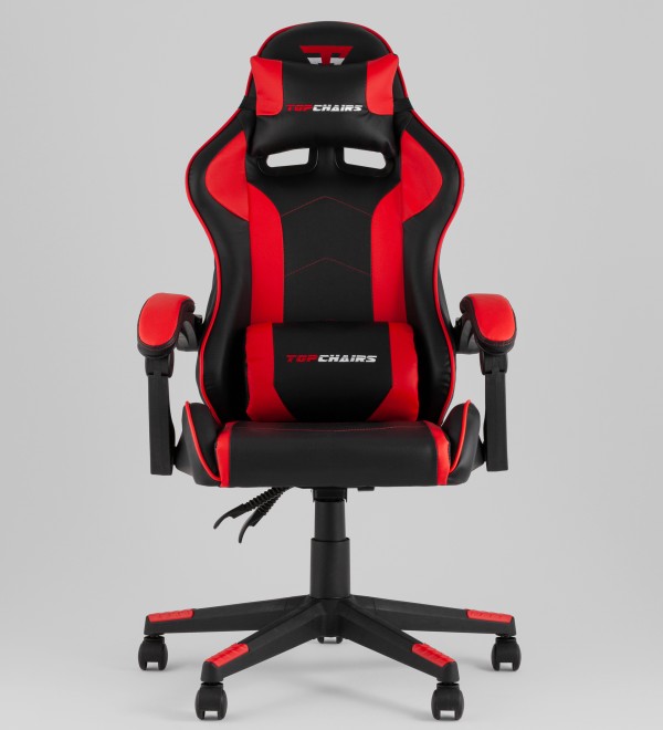 Кресло спортивное TopChairs Shadow черно-красный