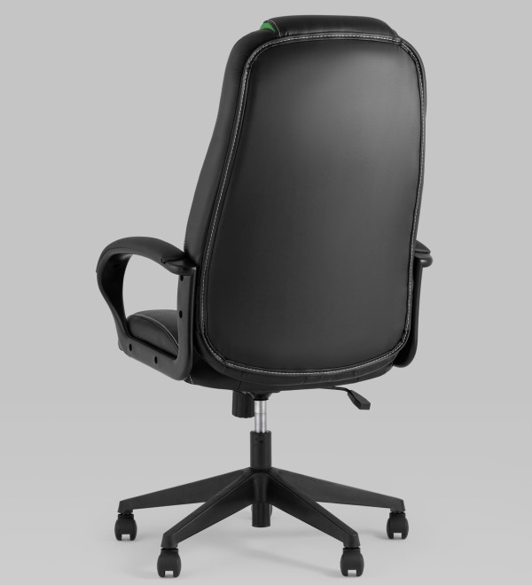 Кресло игровое TopChairs ST-CYBER 8 черный/салатовый
