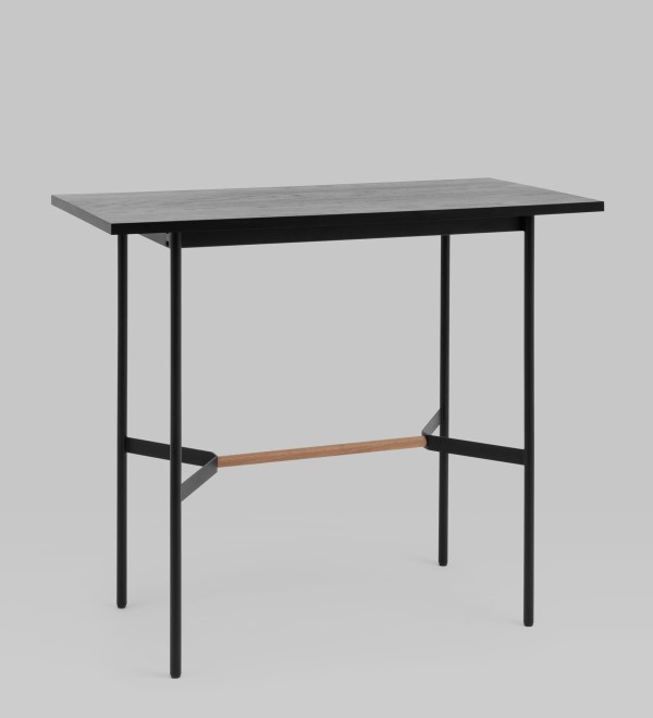 Стол барный Knobb 120*60 черный