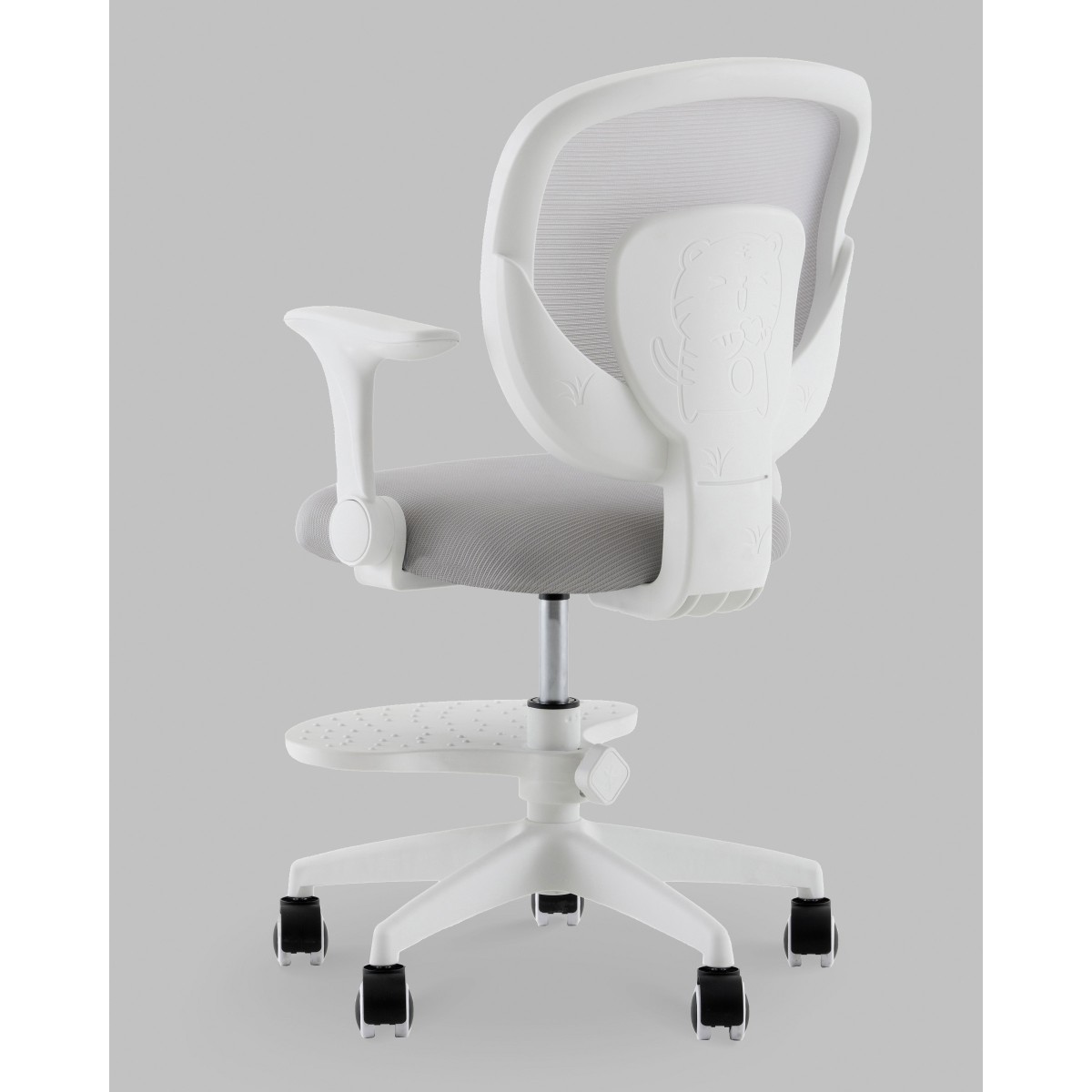 Кресло TopChairs Mila серый