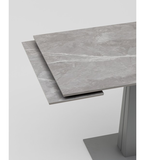 Стол Арнон 120-180/80/76 см керамика Larka grey