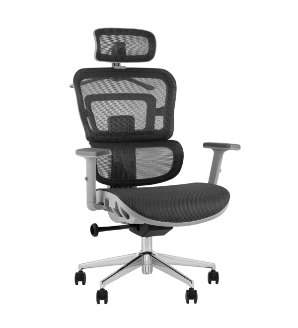 Кресло офисное TopChairs Techno Professional серый