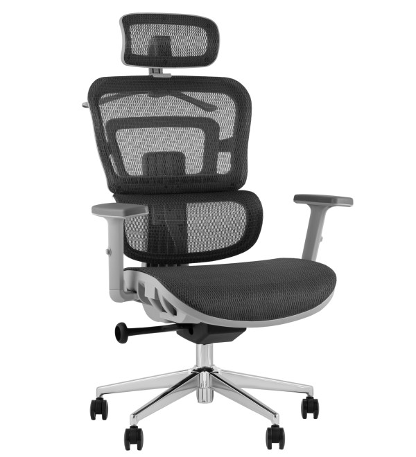 Кресло офисное TopChairs Techno Professional серый