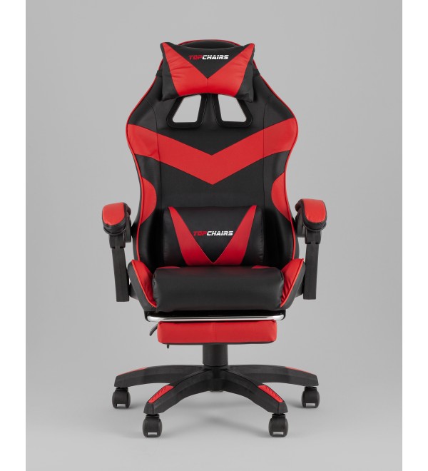 Кресло спортивное TopChairs MG-7019 черно-красный