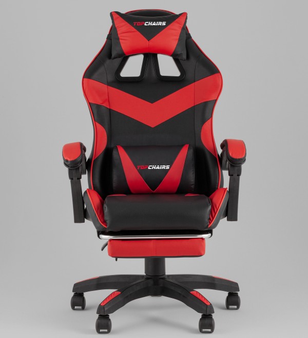 Кресло спортивное TopChairs MG-7019 черно-красный