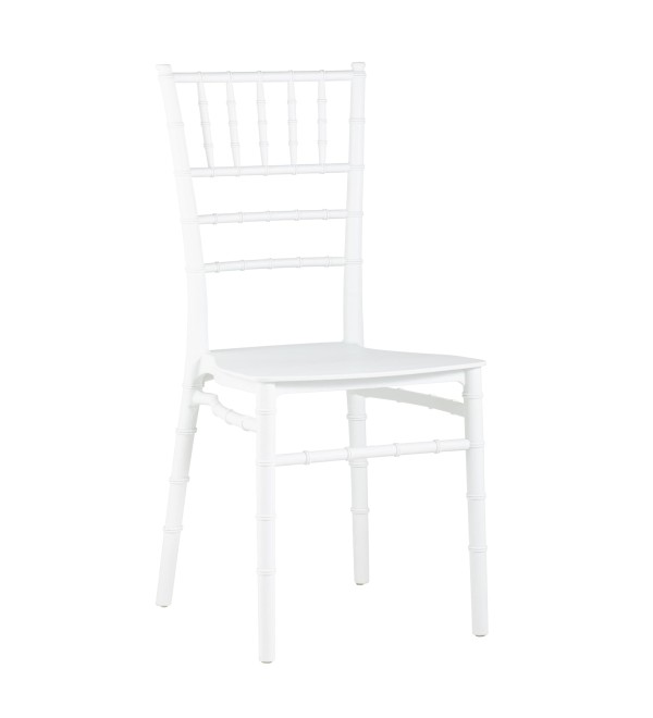 Стул Chiavari (Кьявари) пластик белый