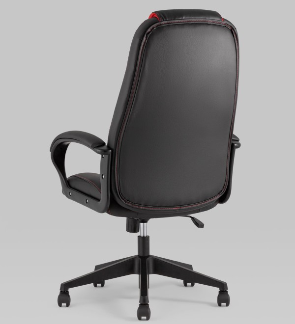 Кресло игровое TopChairs ST-CYBER 8 черный/красный