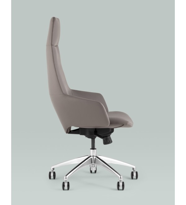 Кресло руководителя TopChairs Bow серый