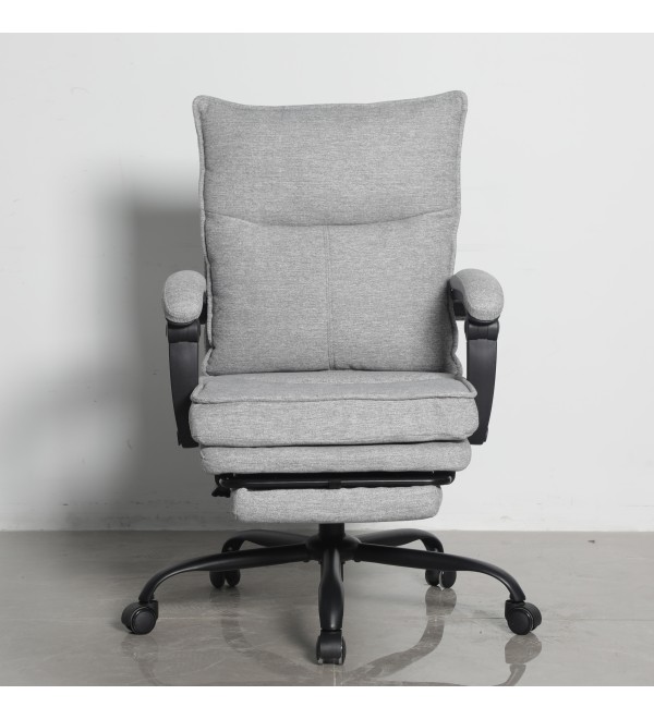 Кресло офисное TopChairs 6078A светло-серый
