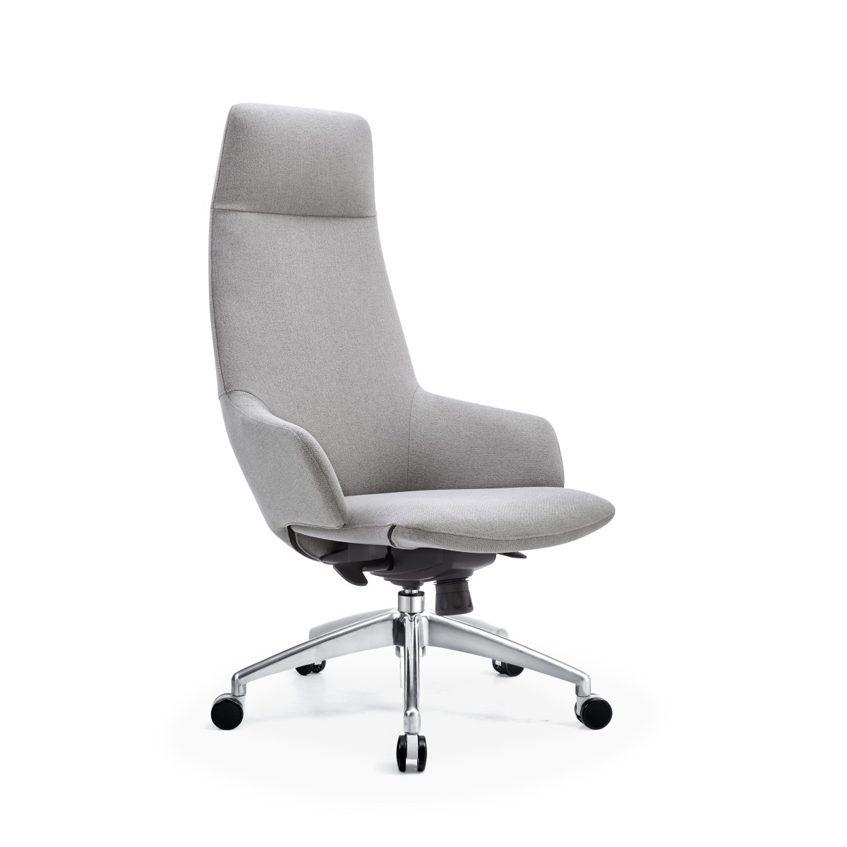Кресло руководителя TopChairs Bow в ткани серый