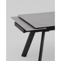 Стол Нэд 120-180/80/76 см столешница керамика Armani Grey