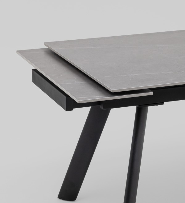 Стол Нэд 120-180/80/76 см столешница керамика Armani Grey