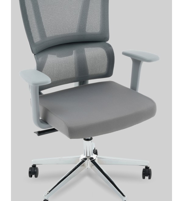 Кресло офисное TopChairs Forward серый