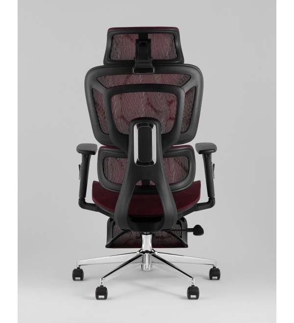 Кресло офисное TopChairs Nimbus бордовый