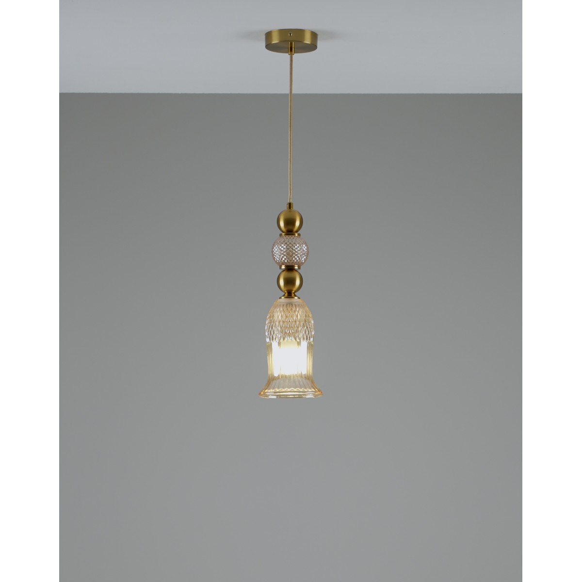 Светильник подвесной Moderli V10907-P Glassy
