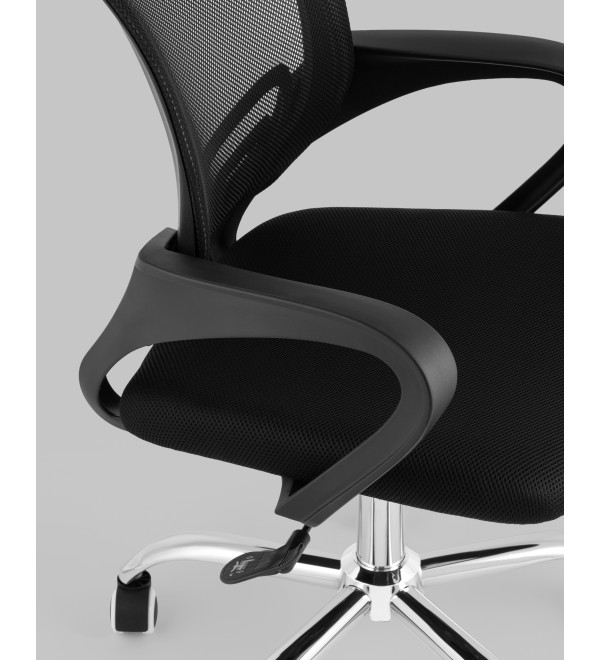 Кресло офисное TopChairs Simple New черный