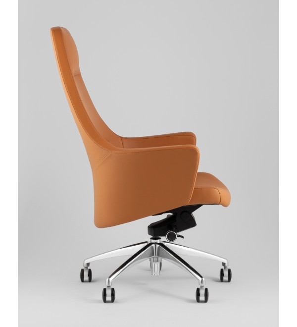 Кресло руководителя TopChairs Ferris коричневое