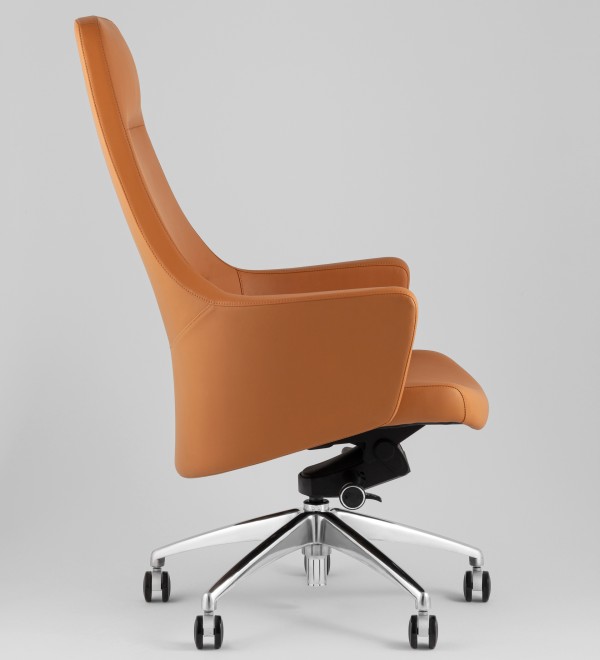 Кресло руководителя TopChairs Ferris коричневое