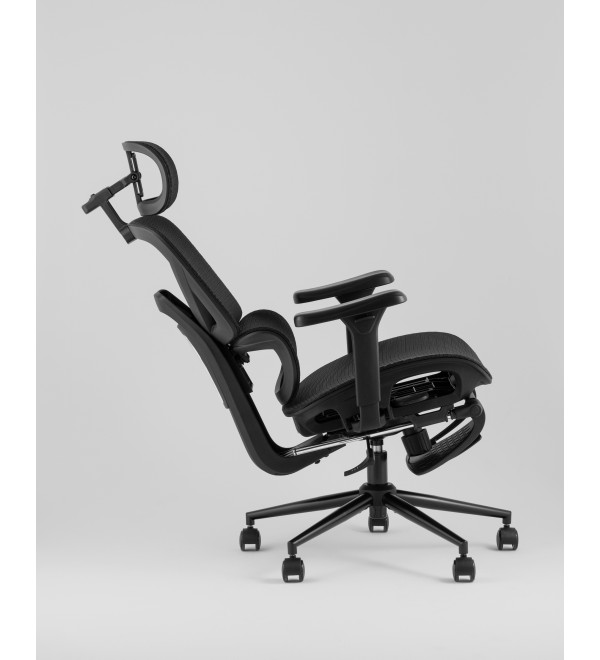 Кресло офисное TopChairs Vertus черная сетка