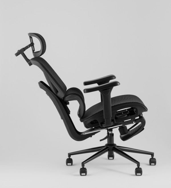 Кресло офисное TopChairs Vertus черная сетка